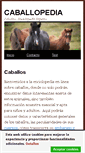 Mobile Screenshot of caballopedia.com
